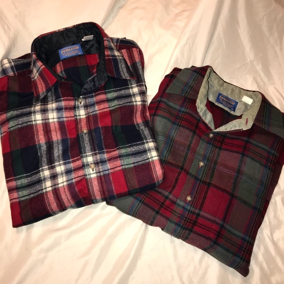 Pendleton Other - Lot of 2: Pendleton 100% Pure Virgin Wool shirts